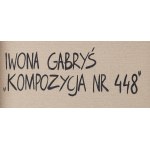 Iwona Gabryś (b. 1988, Pulawy), Composition No. 448, 2023