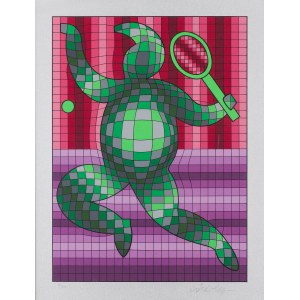 Victor Vasarely (1906 Pécs - 1997 Paríž), tenista