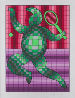 Victor Vasarely (1906 Pécs - 1997 Paryż), Tenisista