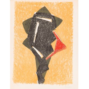 Pinchas Burstein Maryan (1927 Nowy Sacz - 1977 New York), Composition II , 1958.