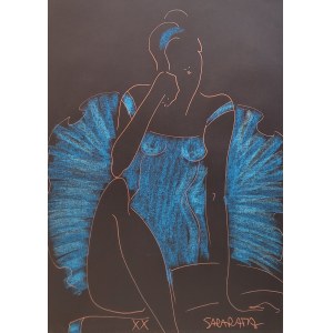 Joanna Sarapata, Blaue Ballerina