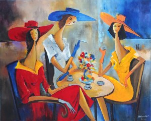 Tadeusz Machowski, W kawiarni Art. Cafe