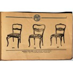 SWARZĘDZ - TABAKA Antoni, Stühle; Sessel; Tische - Swarzędz Pozn. Spezielle Fabrik für Stühle; Tische. Ikonographie der Möbelentwürfe, 120 Abbildungen, Swarzedz 1936,