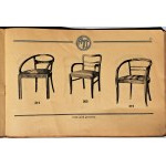 SWARZĘDZ - TABAKA Antoni, Chairs; armchairs; tables - Swarzędz Pozn. Special Factory of Chairs; Tables. Iconography of furniture designs, 120 illustrations, Swarzedz 1936,