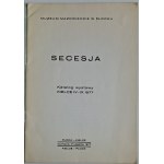 Sezession aus der Sammlung des Masowischen Museums in Plock, Katalog der Ausstellung Kielce IV-IX 1977, Plock-Kielce, 1977