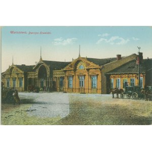 Bahnhof Warschau - Kowel, sw. 7, Druck, col,