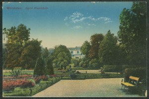 Varsovie - Jardin Krasinski, nb. 23, impression, col,