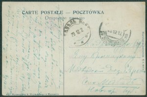Varsavia - Via Marszałkowska, Wyd. K. Wojutyński, 875, św, kol., 1912