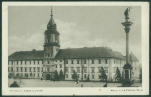 Warsaw - The Royal Castle, K. Wojutyński Publishing House, 68, printed chb., ca. 1930