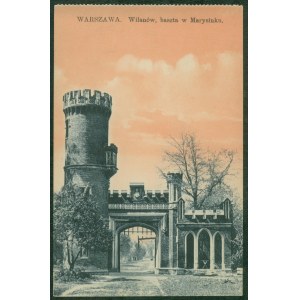 Warsaw - Wilanów, tower in Marysinek, Fr. Karpowicz Publishing, 8, Warsaw, St., czb. pkol., ca. 1920