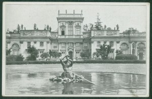 Varsovie - Wilanów, Palais, façade avant, Wyd. PTK, Varsovie, św., czb. , ca. 1920