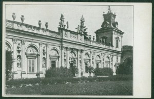 Varšava - Wilanów, palác, levé křídlo, Wyd. PTK, Varšava, św., czb. , cca 1920