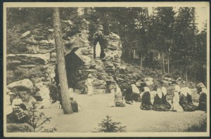 Palanga - La grotta di Nostra Signora di Lourdes sulla collina di Birutė, Casa editrice PTK, Varsavia, n. 8.