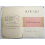 Skamander. Poetry Monthly. Numéro 64. Novembre 1935.
