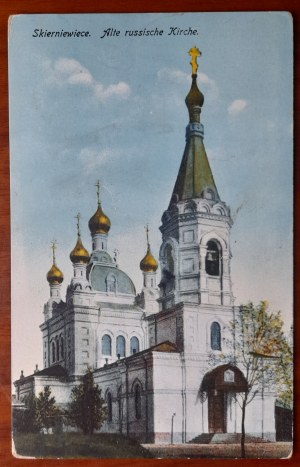 Skierniewice.Alte russische Kirche.(Pravoslavný kostel)