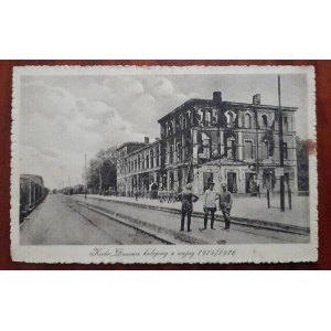 Kielce,Bahnhof aus dem Krieg 1914/1916