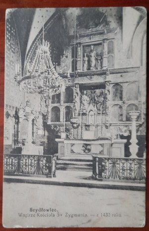 Szydłowiec.Wnętrze Kościoła Św.Zygmunta - z 1432 roku.