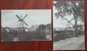 Windmills.Two postcards.