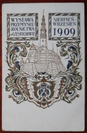 Exposition de l'industrie et de l'agriculture à Częstochowa août-septembre 1909