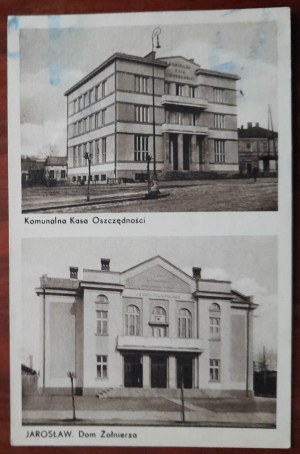 Jaroslawl.Kommunale Sparkasse und Soldatenhaus.