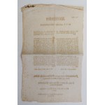 [Galicia] 1843, Decree on deceased without a will of Greek-United States parsons