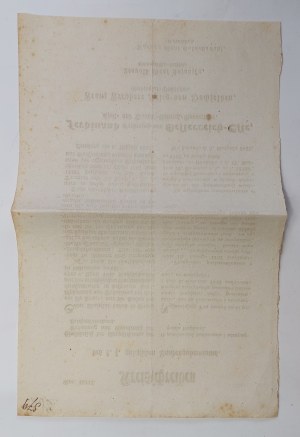 [Galizia] 1845, Ordinanza relativa alle case cadaveriche.