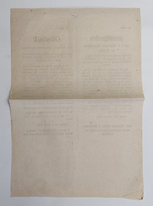 [Galicia] 1849, Circular on acatholic relations
