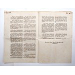[Galice] 1849, Ordonnances provisoires concernant les relations avec les catholiques x 2