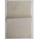 [Galicien] 1845, Rundschreiben über kirchliche Streitigkeiten
