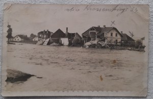 Nowy Sącz.Alluvione del 1934.