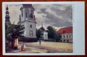 Kielce.Plac Katedralny