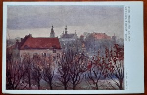 Kielce.The view from Sienkiewicz Street from the railroad side