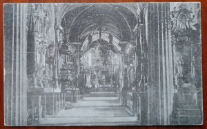 Bochnia.Interior of the church.