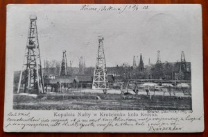 Miniera di petrolio a Krościenko, vicino a Krosno.