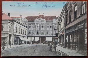Sanok.Ulica Kościuszki.