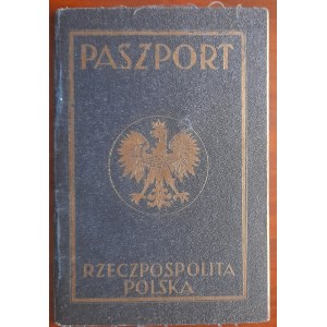 Polská republika.Cestovní pas na jméno Dudek Bronisław