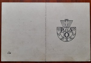 Świadectwo Państwowej Odznaki Sportowej nr 3452 /1935 r.