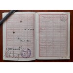 Cestovní pas Francouzské republiky č. 34412