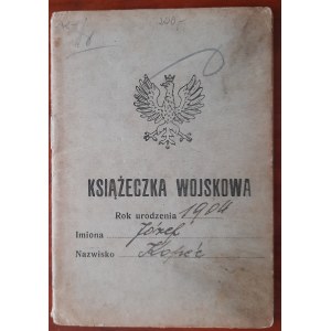 Militärausweis auf den Namen von Józef Kopeć