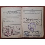 Militärausweis auf den Namen von Józef Kopeć