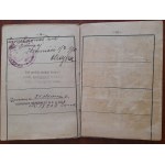 Military passbook in the name of Józef Kopeć