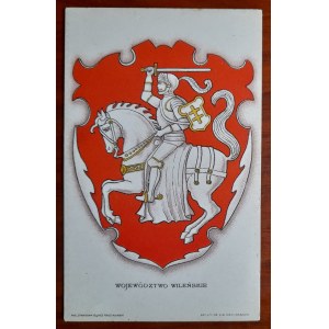 Wappen der Provinzen: Provinz Vilnius, gezeichnet von Stanislaw Eljasz Radzikowski.