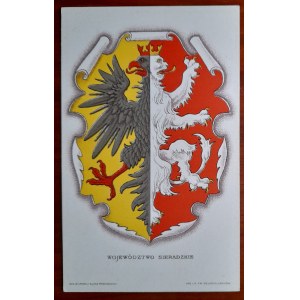 Wappen der Provinzen: Provinz Sieradzkie, gezeichnet von Stanisław Eljasz Radzikowski.