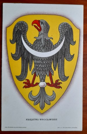 Coats of arms of the provinces:principality of Wroclaw. Fig.Stanislaw Eljasz Radzikowski.