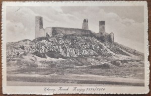 Chęciny.Castle From the war of 1914/16