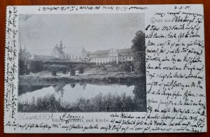 Gdańsk Oliwa.Pałac i Kościół