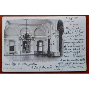 Przemyśl.Gruss au Przemyśl.Sala balowa w kasinie woskowym.Obieg 1901 r.
