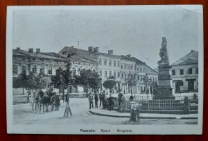 Rzeszów.Rynek (pomnik Kościuszki)