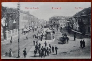 Przemyśl.Square on the Gate.