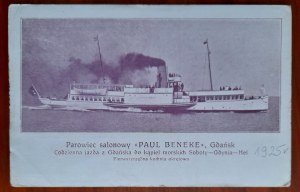 Dantzig, bateau à vapeur 
